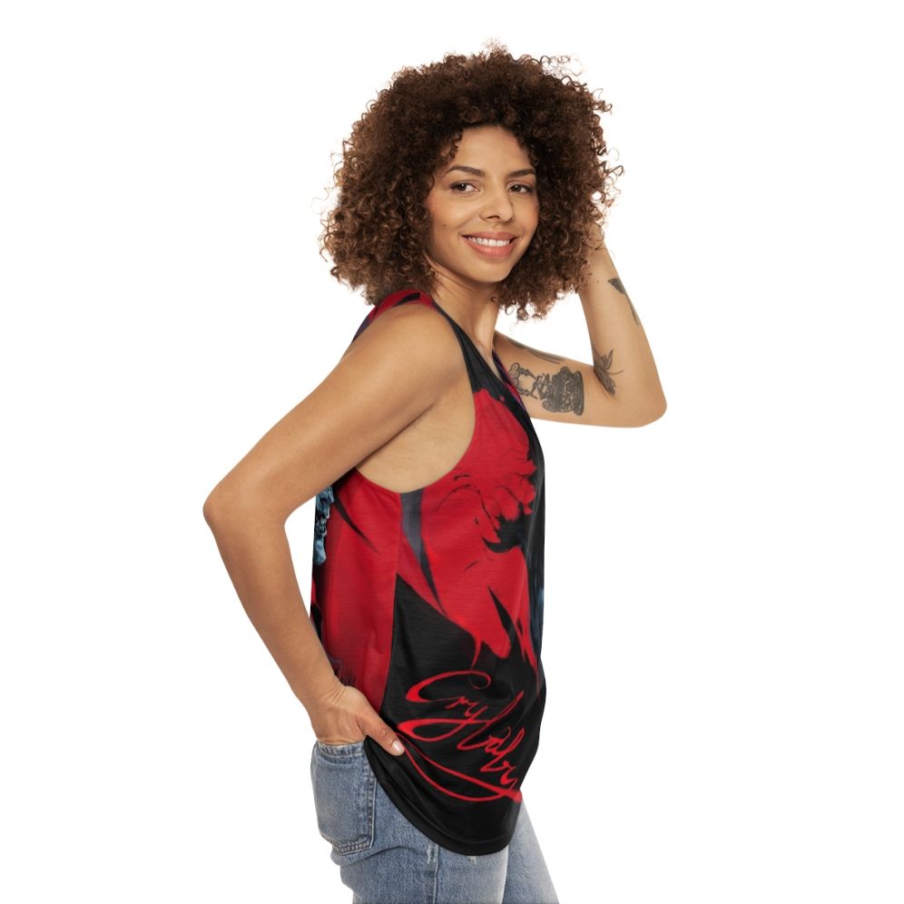 Devilman Anime Unisex Tank Top - women side