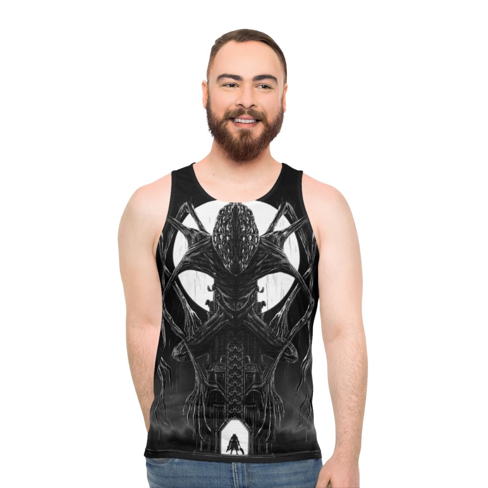 Unisex Amygdala Hunter Fantasy Horror Tank Top - men