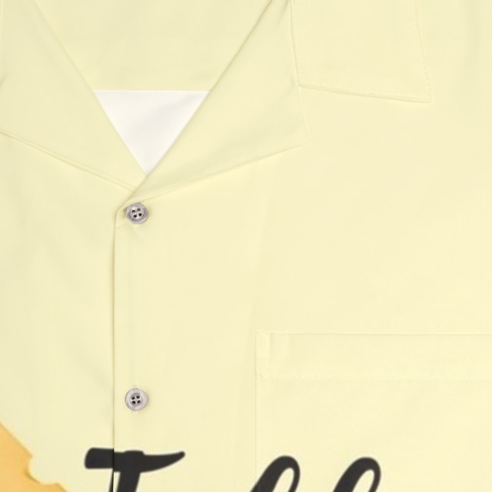 Fold In The Cheese Hawaiian Shirt 2 - Schitt's Creek inspired Hawaiian style shirt - Detail