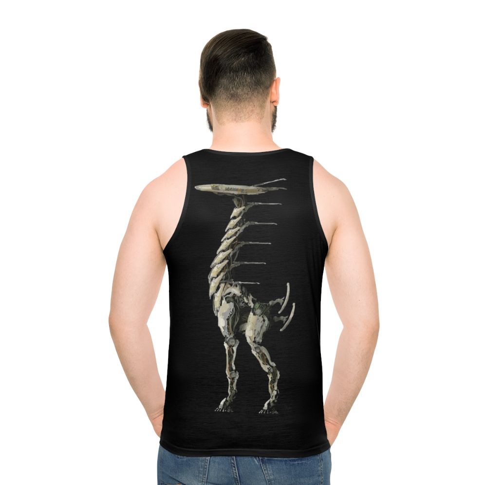 Horizon Zero Dawn Aloy Unisex Tank Top - men back