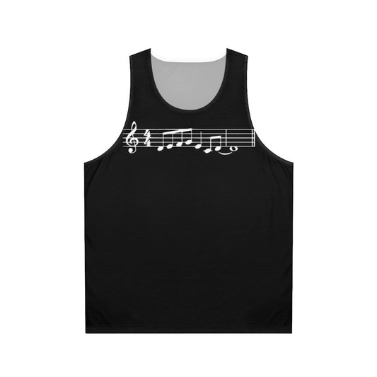 Jazz music meme unisex tank top