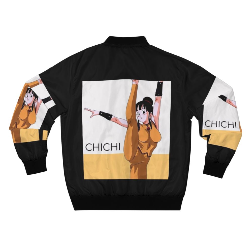 Anime Dragon Ball Goku and Chichi Bomber Jacket - Back