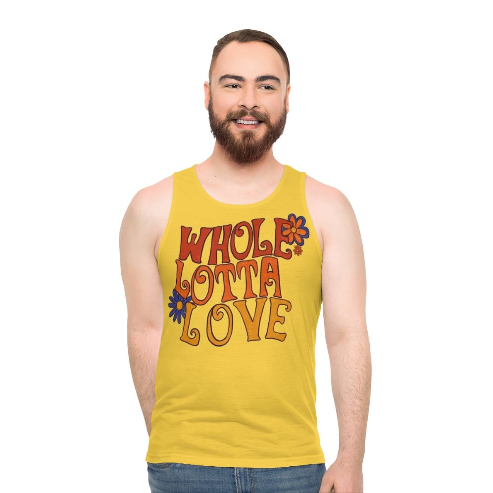 Whole Lotta Love Led Zeppelin Unisex Tank Top - men