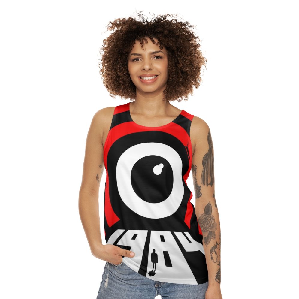 Unisex 1984 tank top with big brother design - women