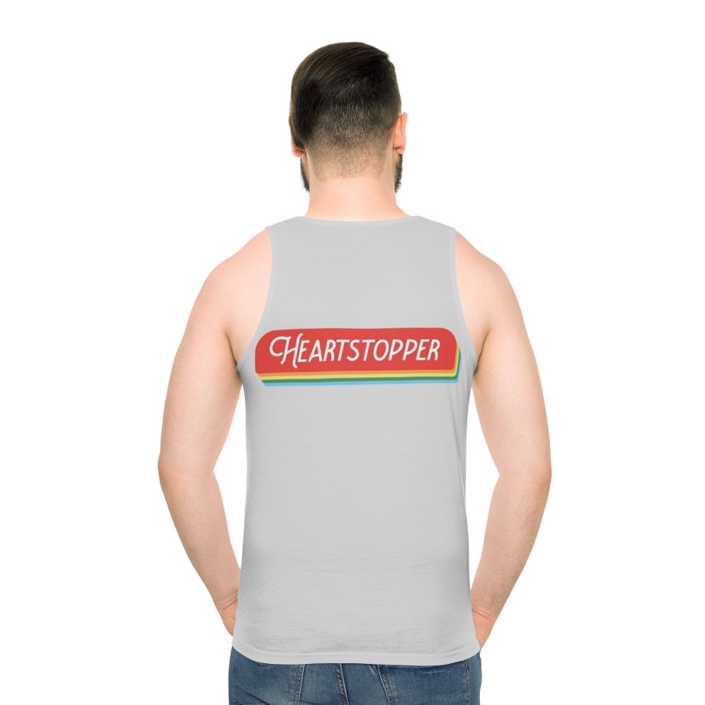 Heartstopper Pride Unisex Tank Top - men back