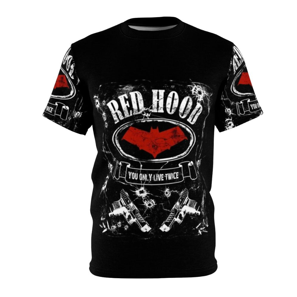 Red Hood Inspired Whiskey Style Graphic T-Shirt