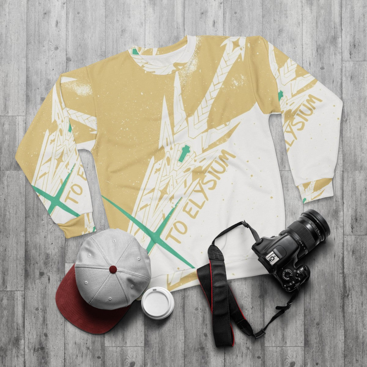 Mythra Xenoblade Chronicles 2 Sweatshirt - flat lay