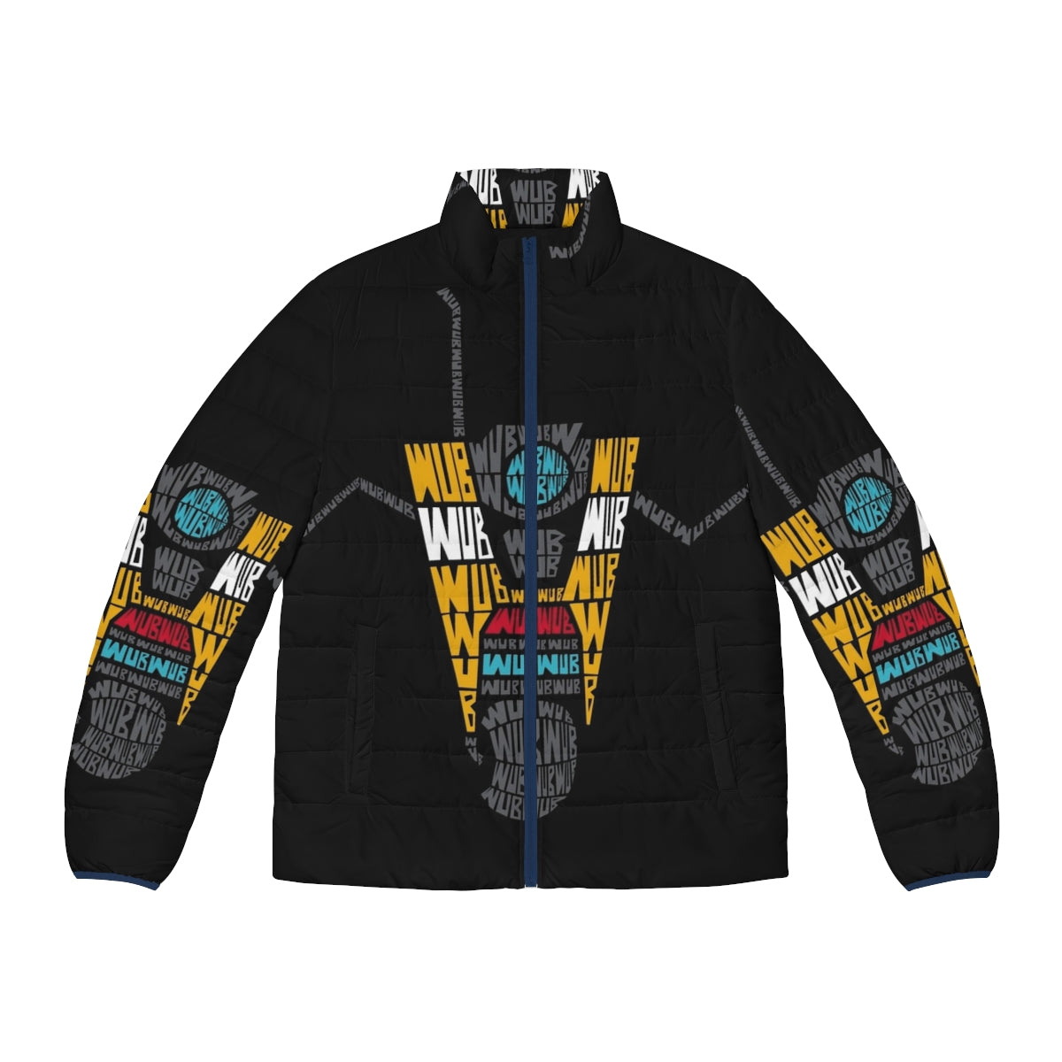 Borderlands CL4P-TP Dubstep Remix Puffer Jacket featuring the iconic Claptrap character