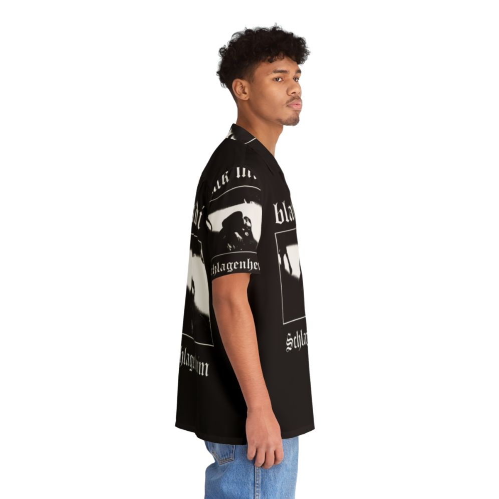 Black Midi Schlagenheim Metal Hawaiian Shirt - People Pight