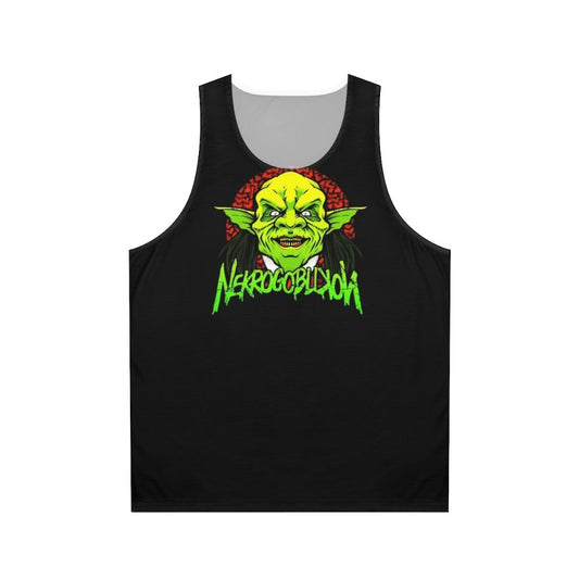 Nekrogoblikon metal band unisex tank top