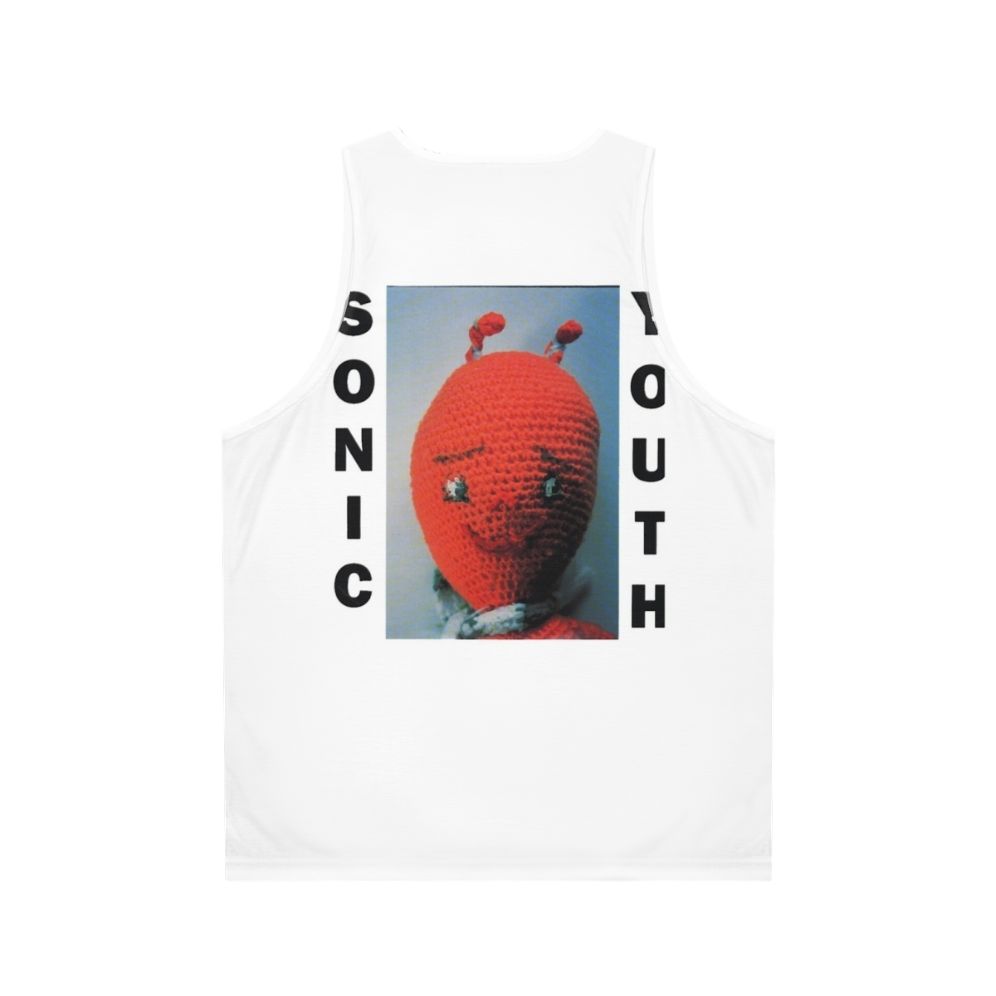 Unisex grunge indie music tank top - Back