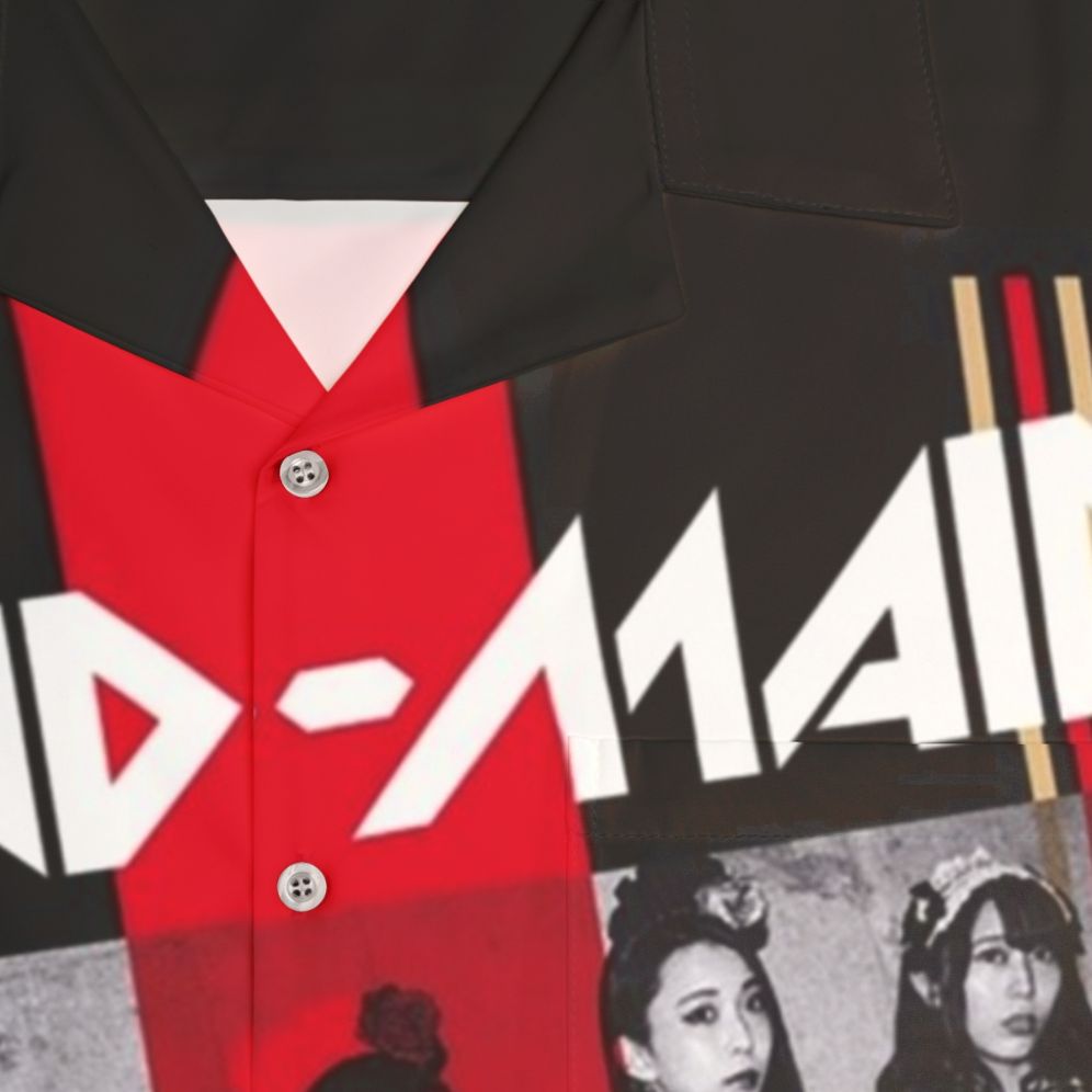 Band Maid Japanese Metal Band Anime Inspired Hawaiian Shirt - Detail