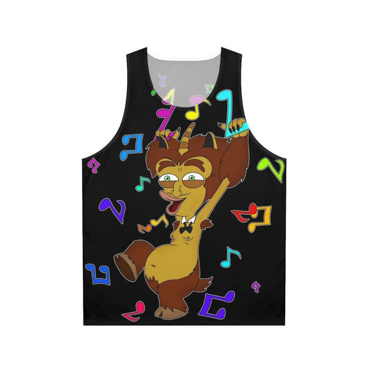 Big Mouth Maury Music Unisex Tank Top