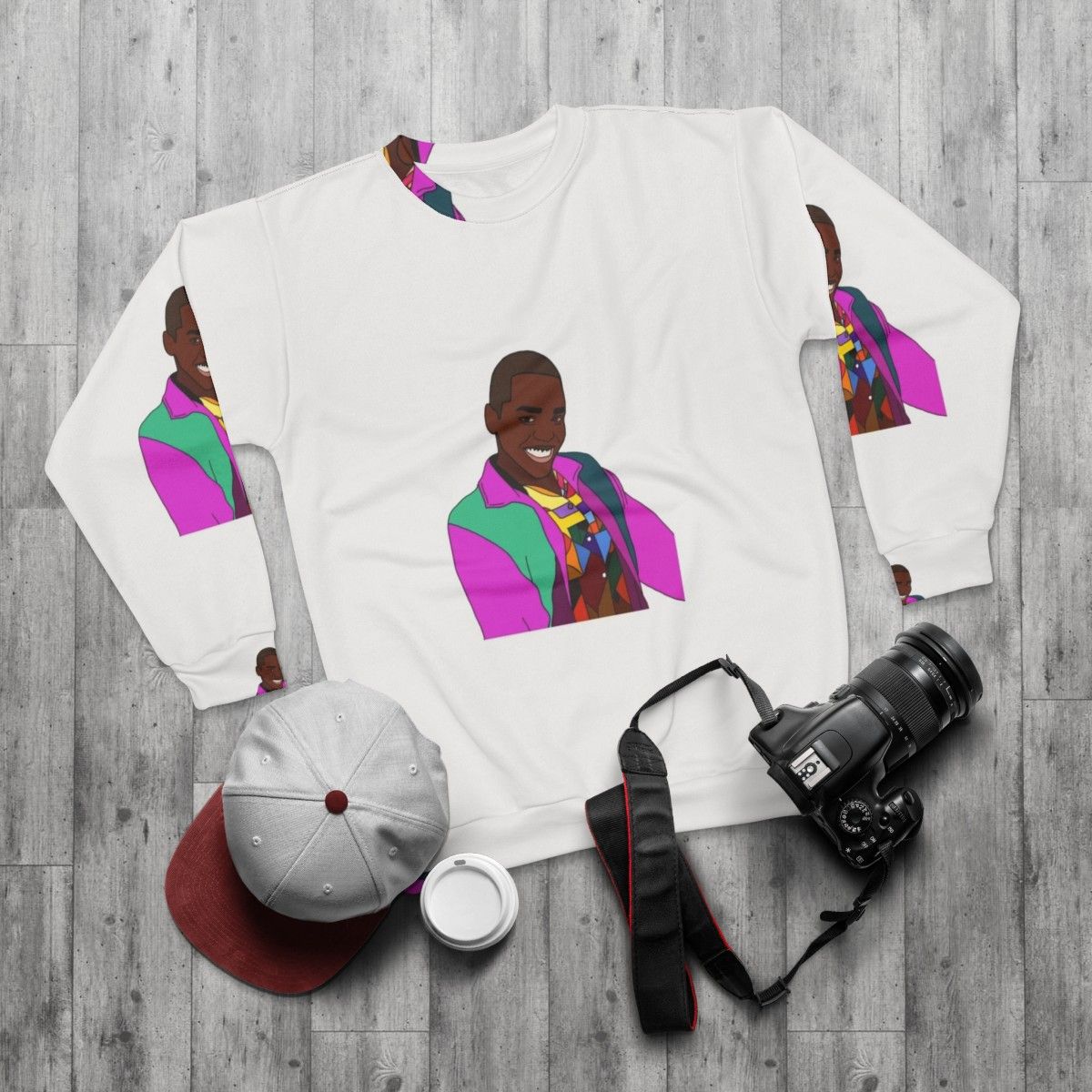 Eric Effiong Inspirational Sweatshirt - flat lay