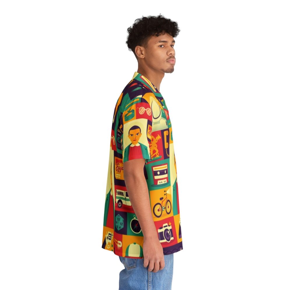 Upside Down Hawaiian Shirt - Stranger Things Inspired Retro Fashion - People Pight