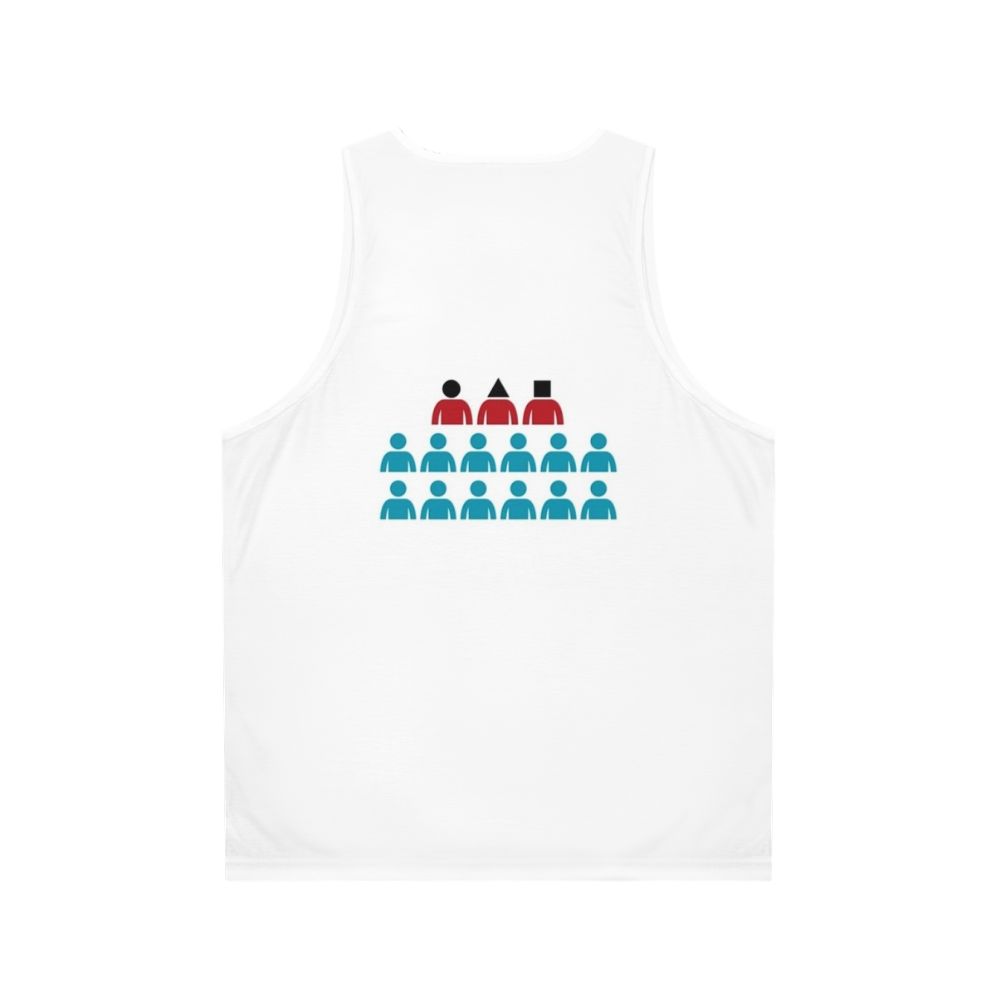 Squid Game Players Unisex Tank Top - Back