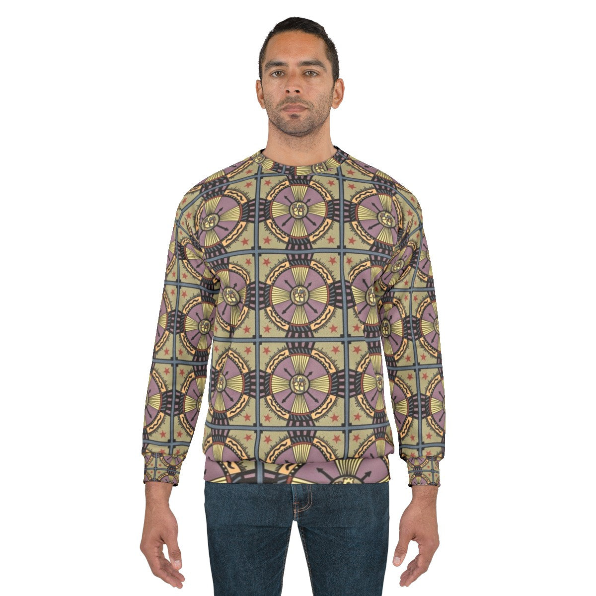 Heartifact Follow Your Heart Mandala Sweatshirt - men