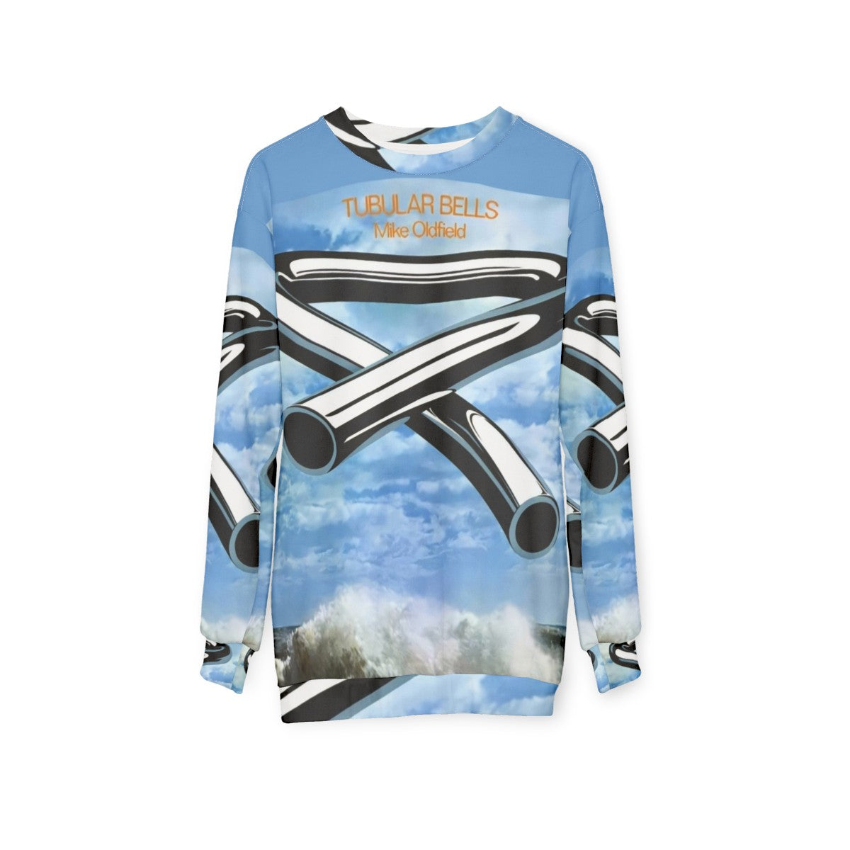 Tubular Bells Mike Oldfield 1973 Classic Rock Sweatshirt - hanging