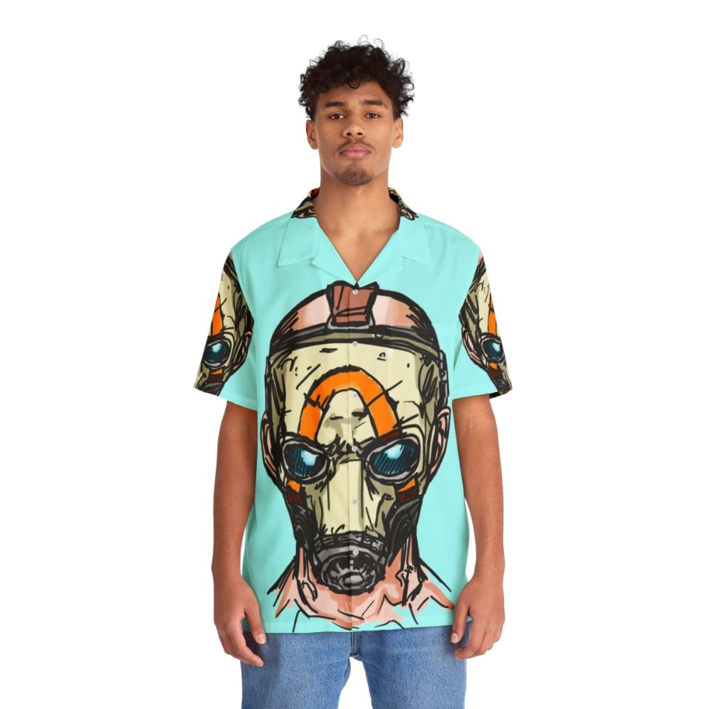 Borderlands 3 Psycho Mask Hawaiian Shirt - People Front