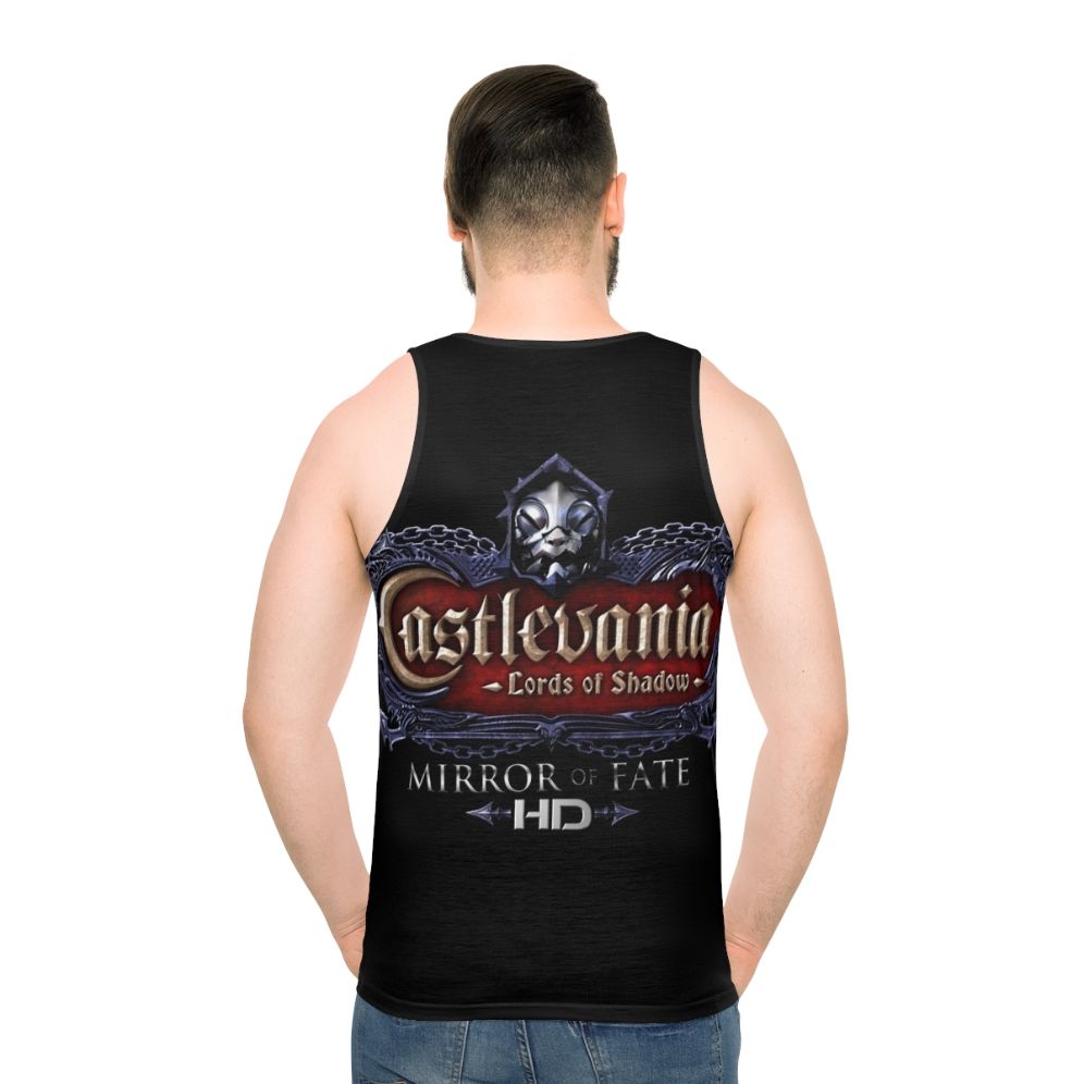 Castlevania Unisex Tank Top - men back