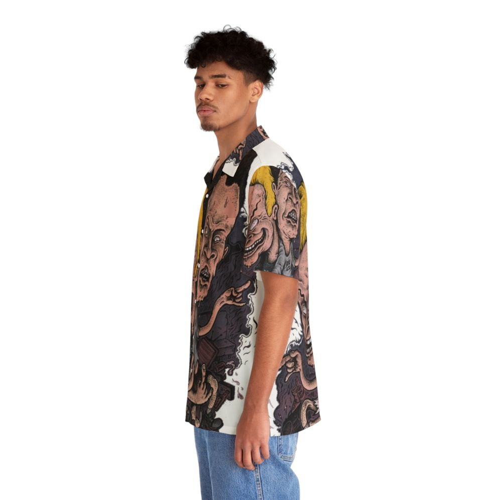 Beavis and Butthead 90s TV Show Hawaiian Shirt - People Left