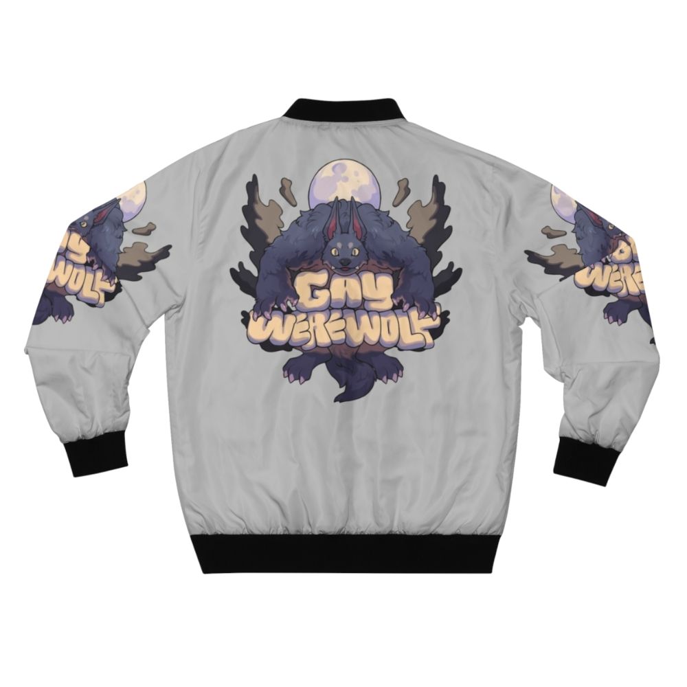 LGBTQ+ Werewolf Bomber Jacket - Back