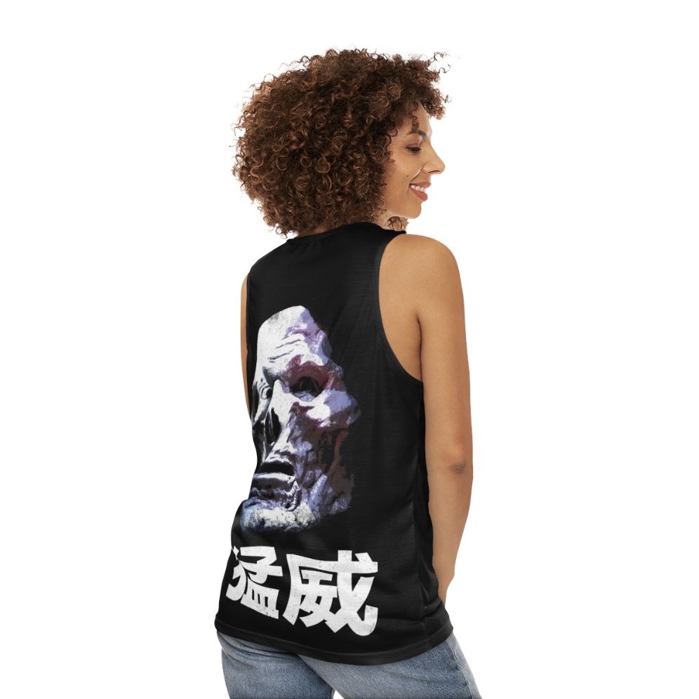 Skeletor Fury Japanese Unisex Tank Top - women back