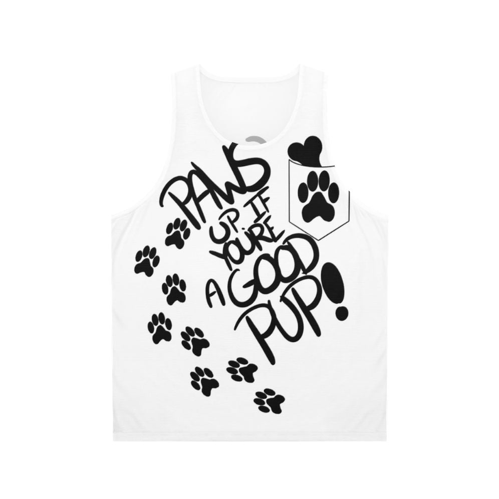 Paws Up Unisex Tank Top