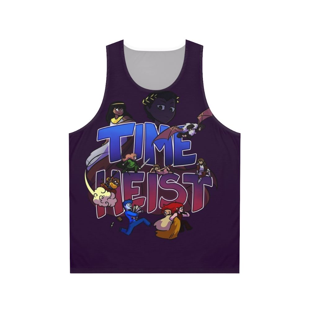 Time Heist Unisex Tank Top featuring historical figures