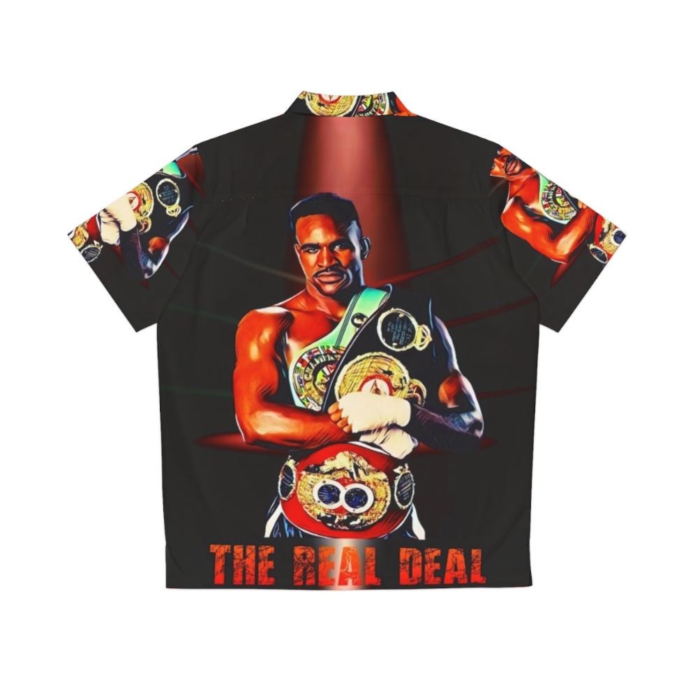 Evander Holyfield Heavyweight Boxing Champion Hawaiian Shirt - Back