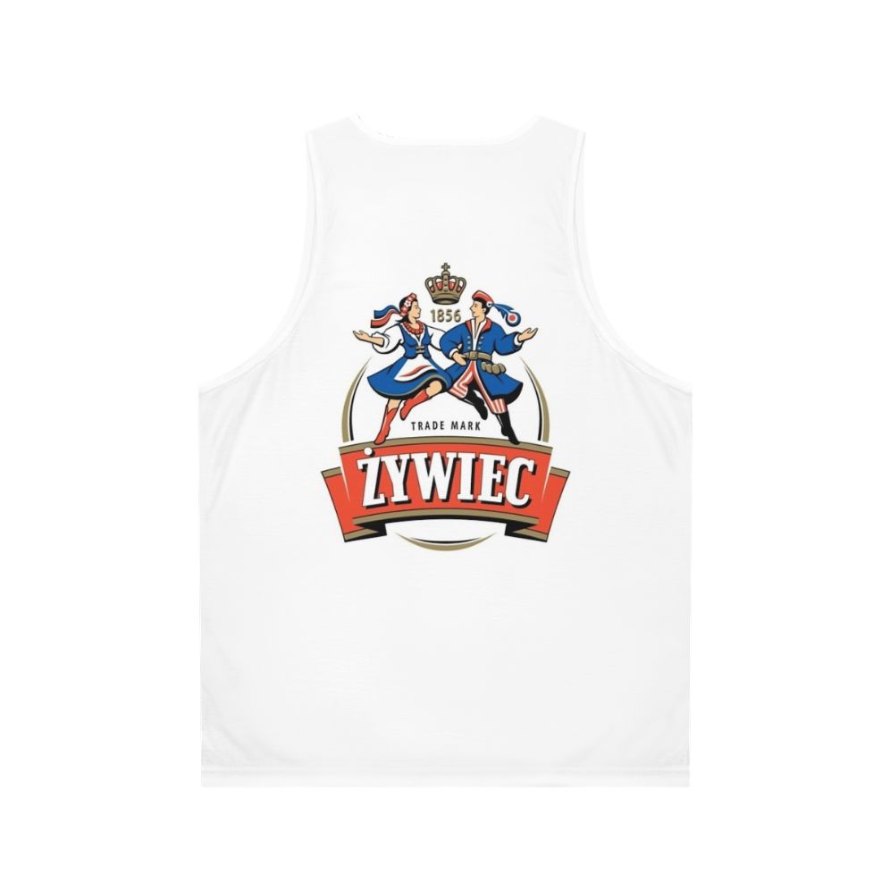 Zywiec Polska Beer Polish Unisex Tank Top - Back