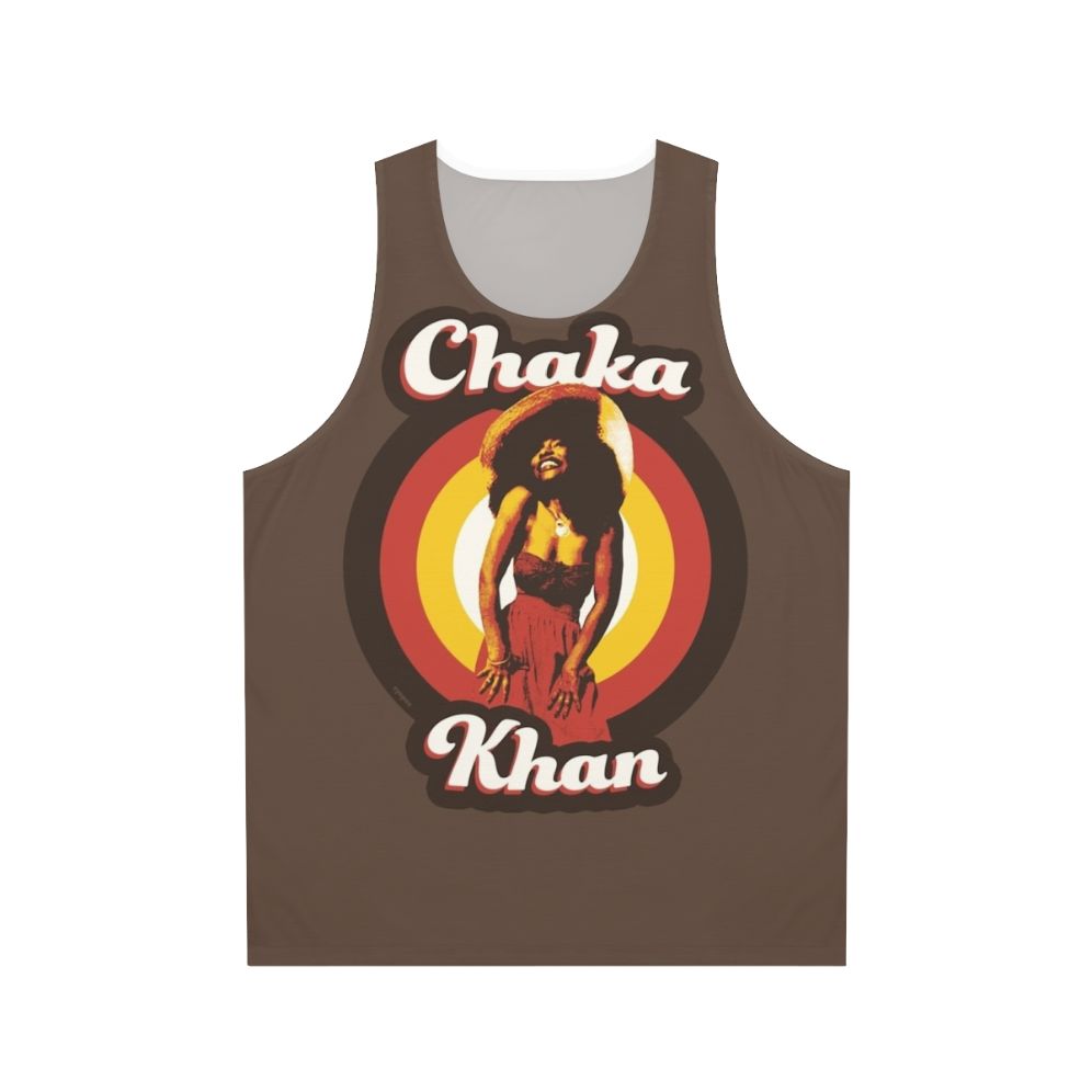 Chaka Khan 70s Funky Soul Unisex Tank Top