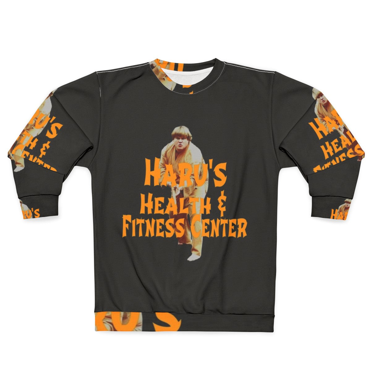 Haru's Health and Fitness Classic Workout Sweatshirt