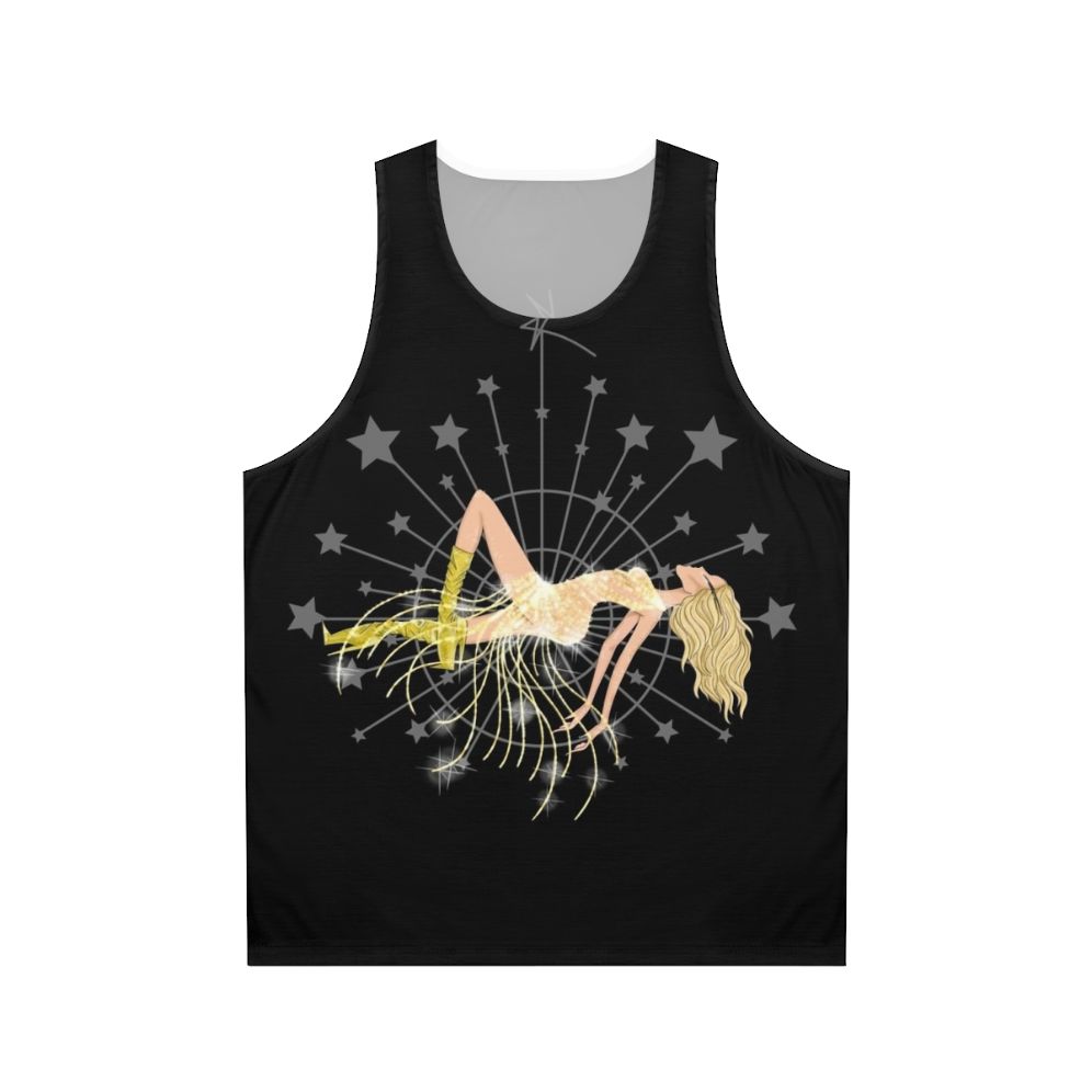 Vegas High Unisex Tank Top featuring Kylie Minogue inspired pop art design