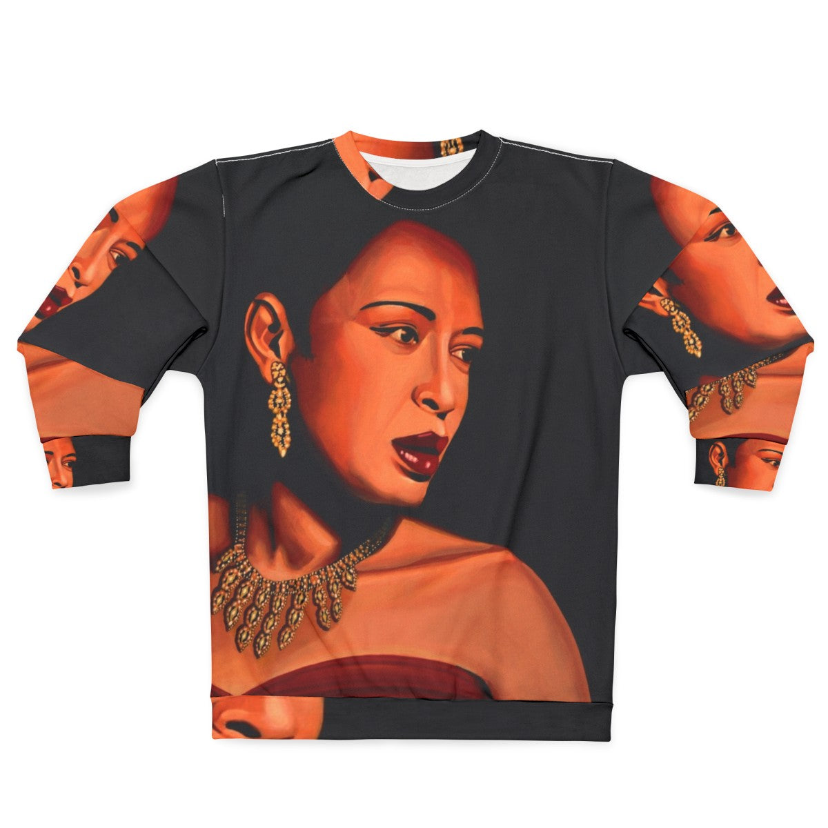 Billie Holiday Portrait Sweatshirt