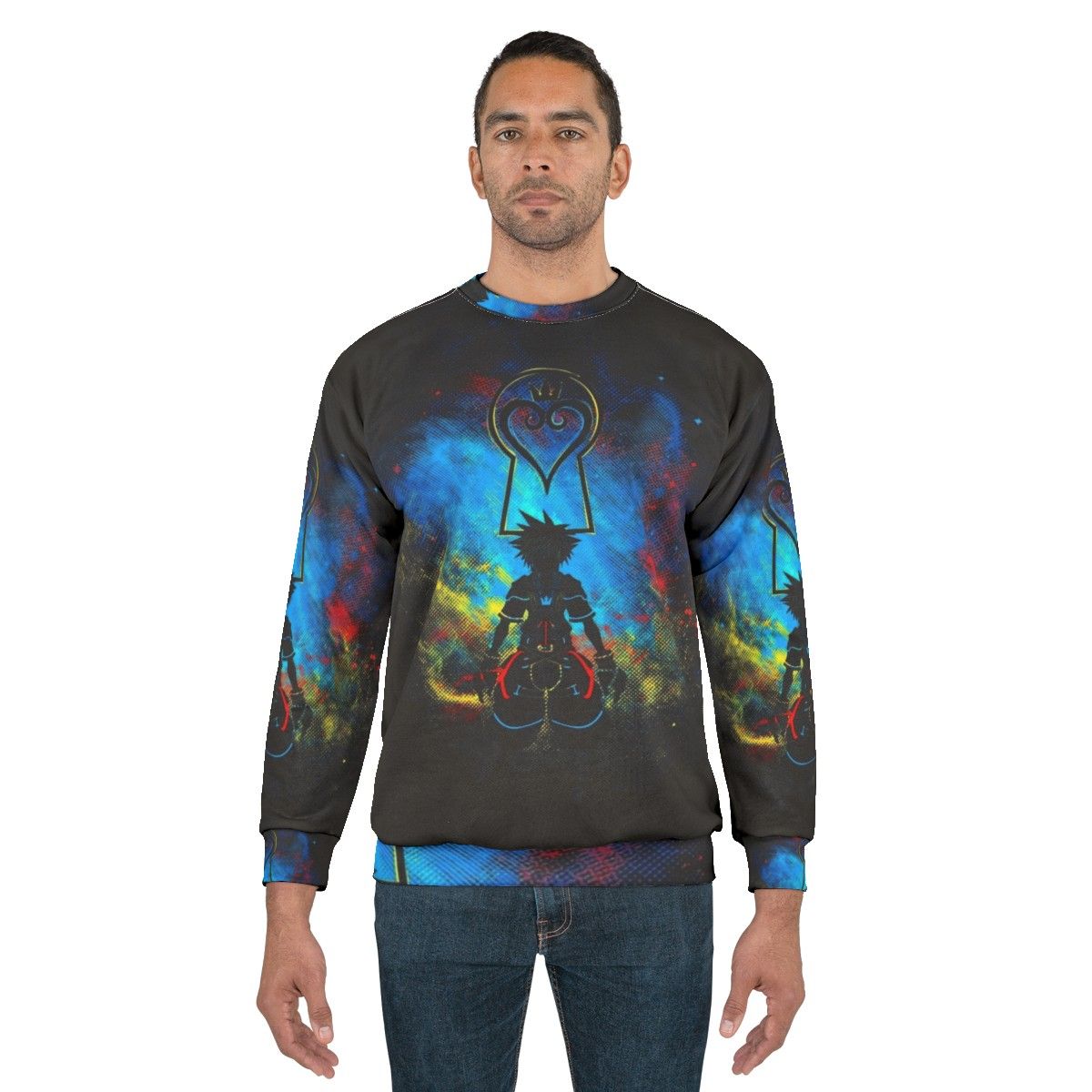 Kingdom Hearts Sora Design Sweatshirt - men