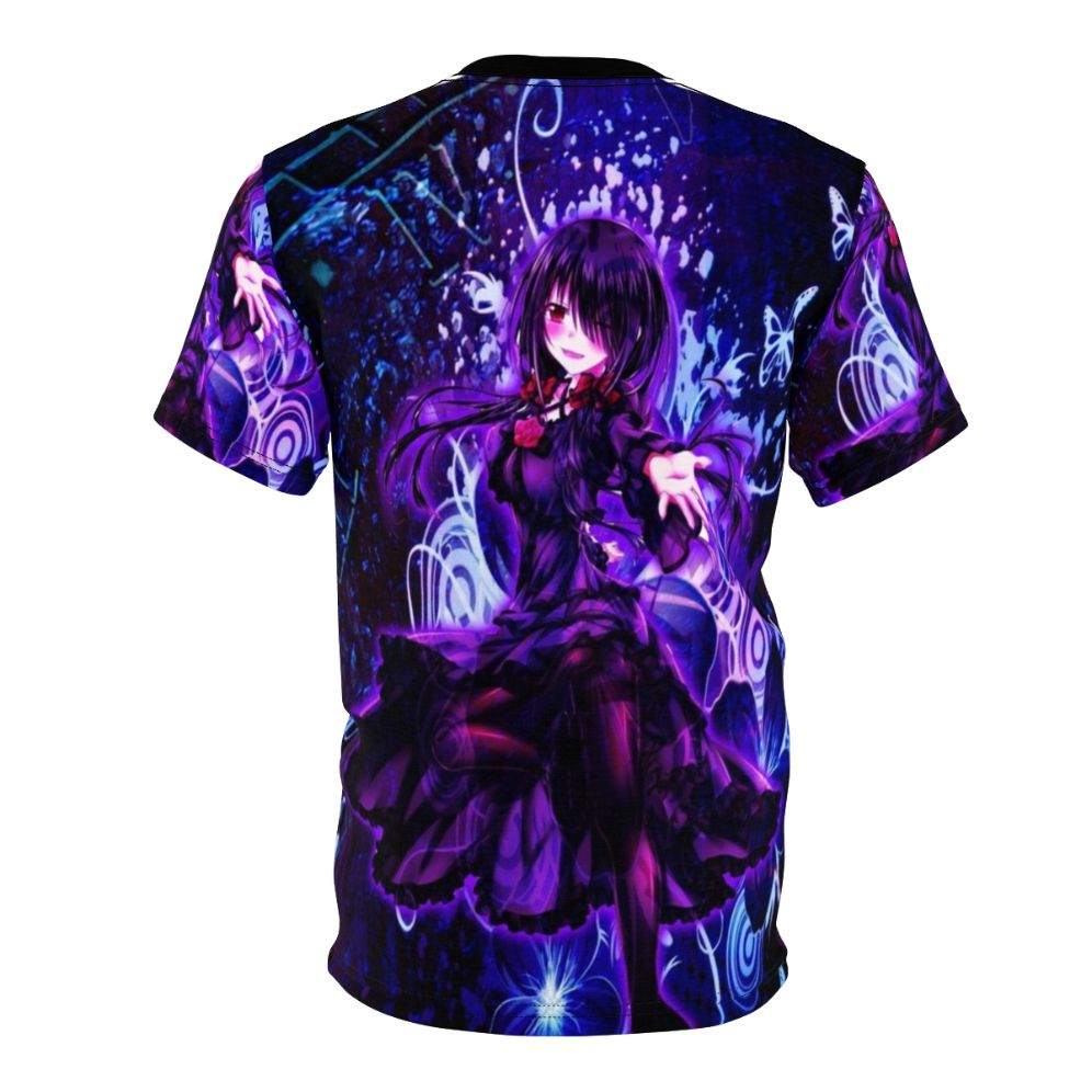 Kurumi Tokisaki from Date A Live anime character on a customizable t-shirt - Back