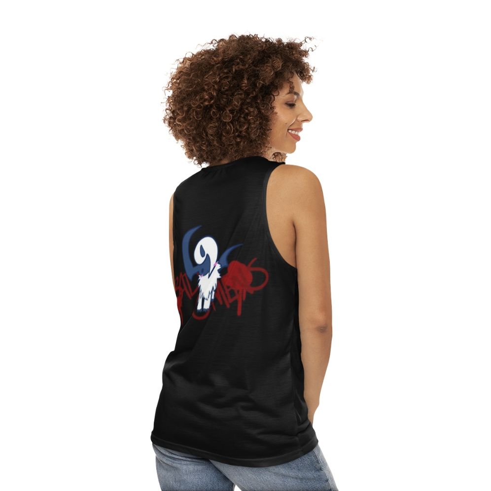 Alucard Inspired V-Neck Unisex Tank Top - women back