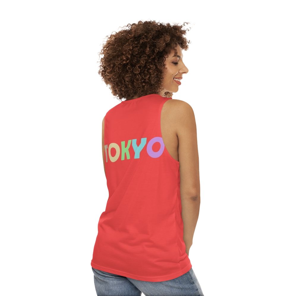 Money Heist Tokyo Unisex Bella Ciao Tank Top - women back