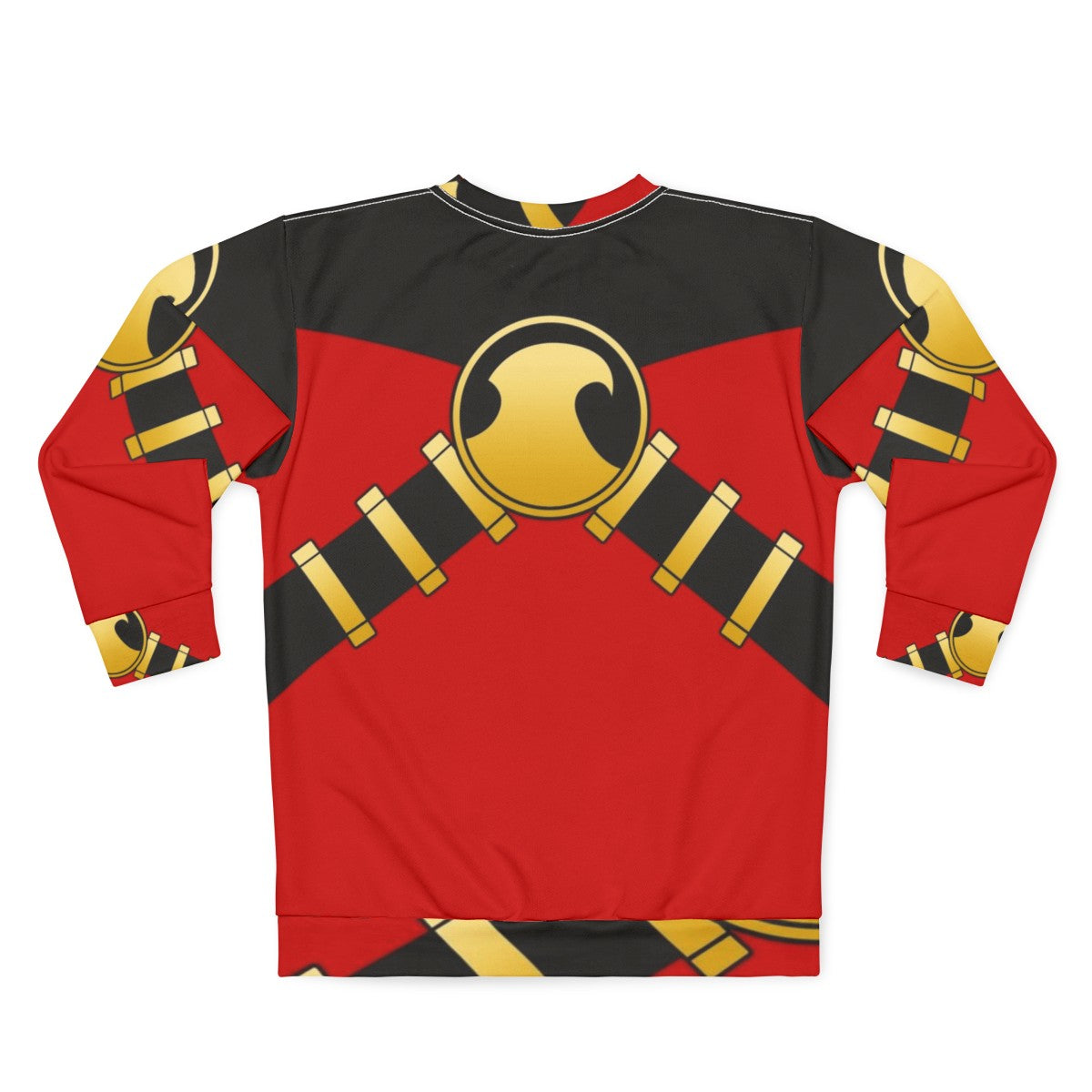 Red Robin graphic sweatshirt with bird logo - Back