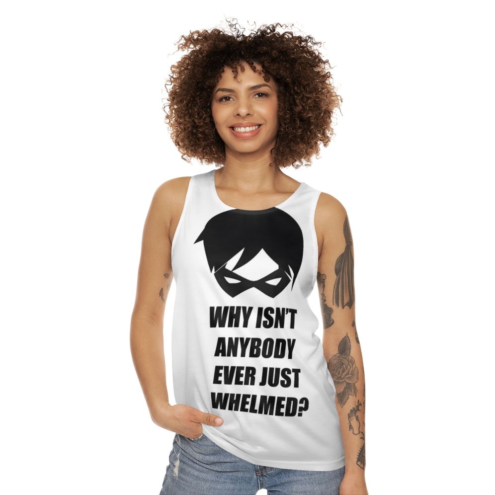 Superhero unisex tank top - women