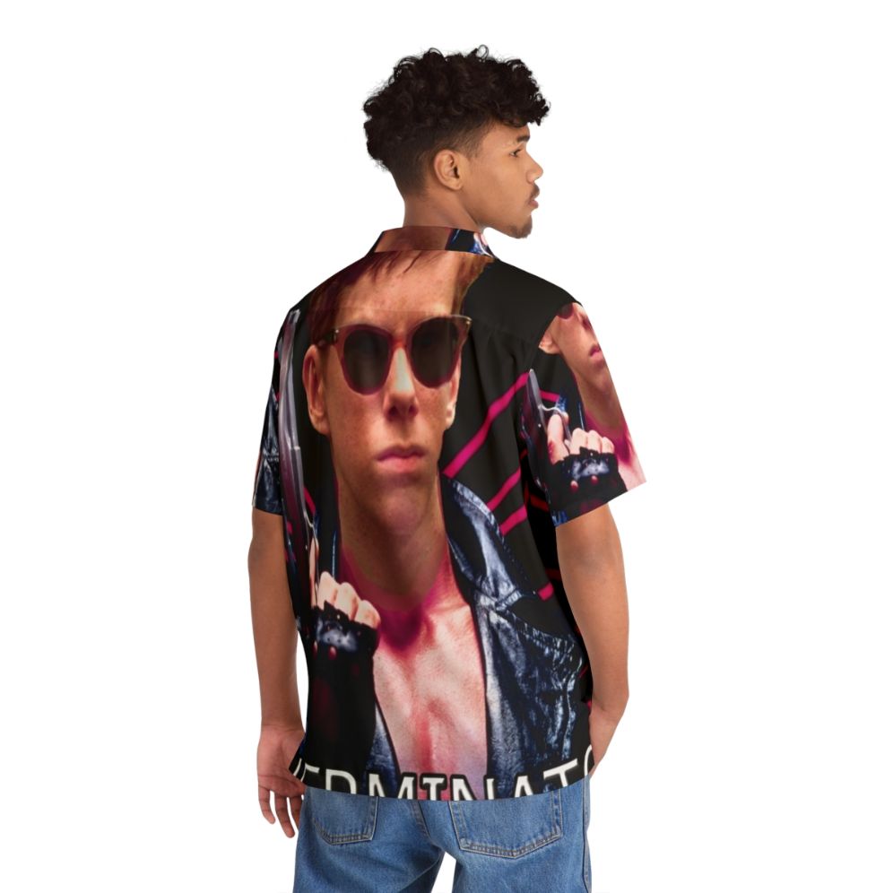 Sherminator Hawaiian Shirt - People Back