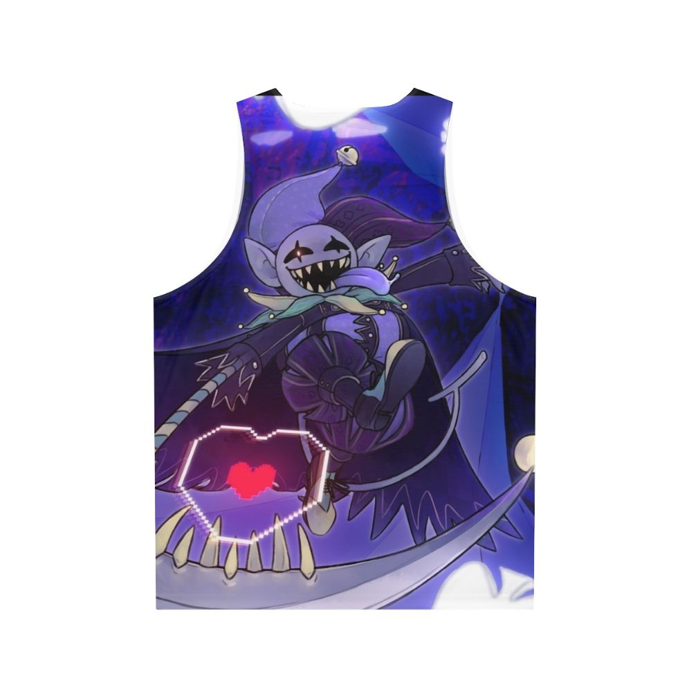 Deltarune Jevil Jester Unisex Tank Top - Back