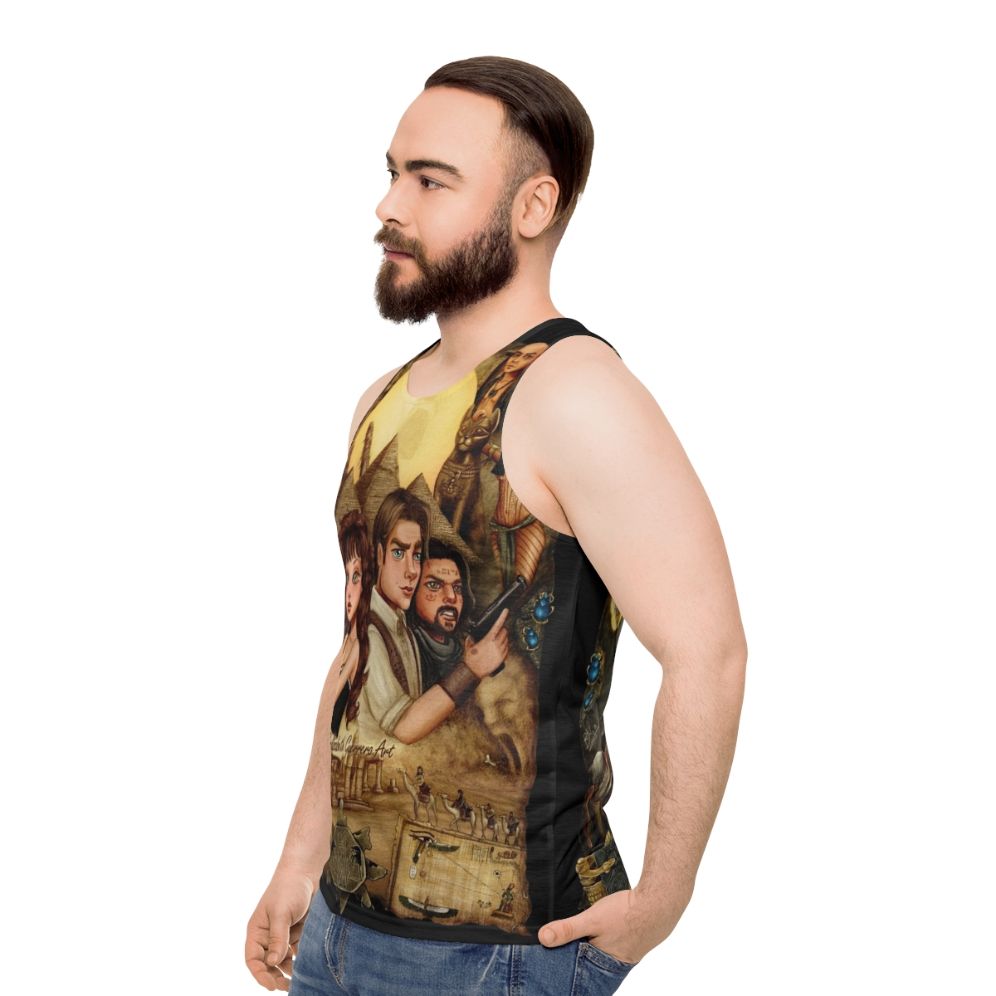 The Mummy Unisex Adventure Tank Top - men side