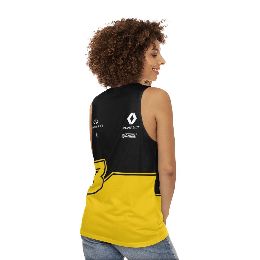 Daniel Ricciardo Formula One Team Unisex Tank Top - women back