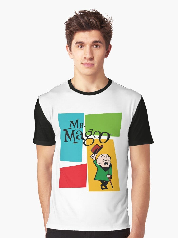 Vintage Mr. Magoo graphic t-shirt featuring the classic cartoon character - Men