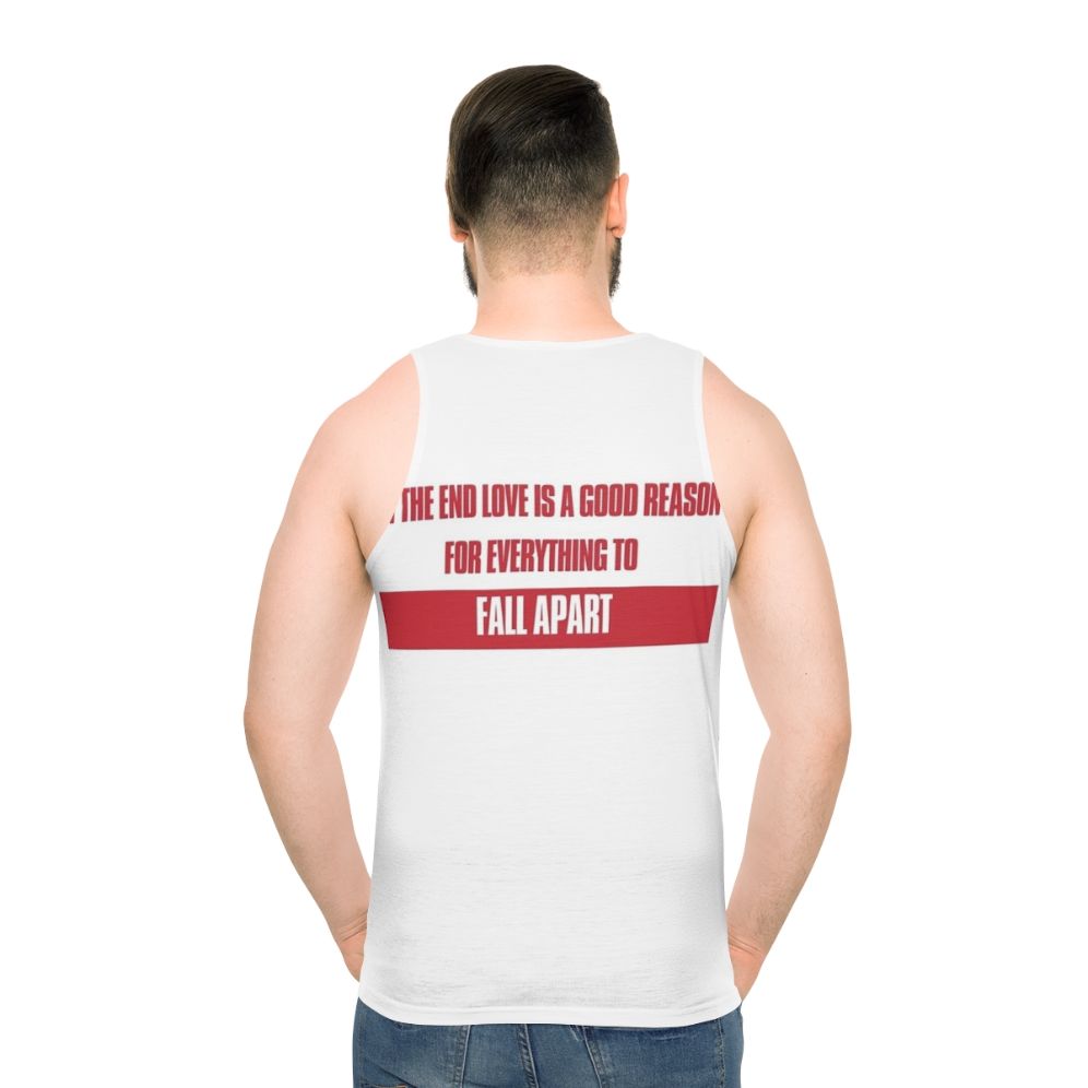 Tokyo Quote Money Heist Unisex Tank Top - men back