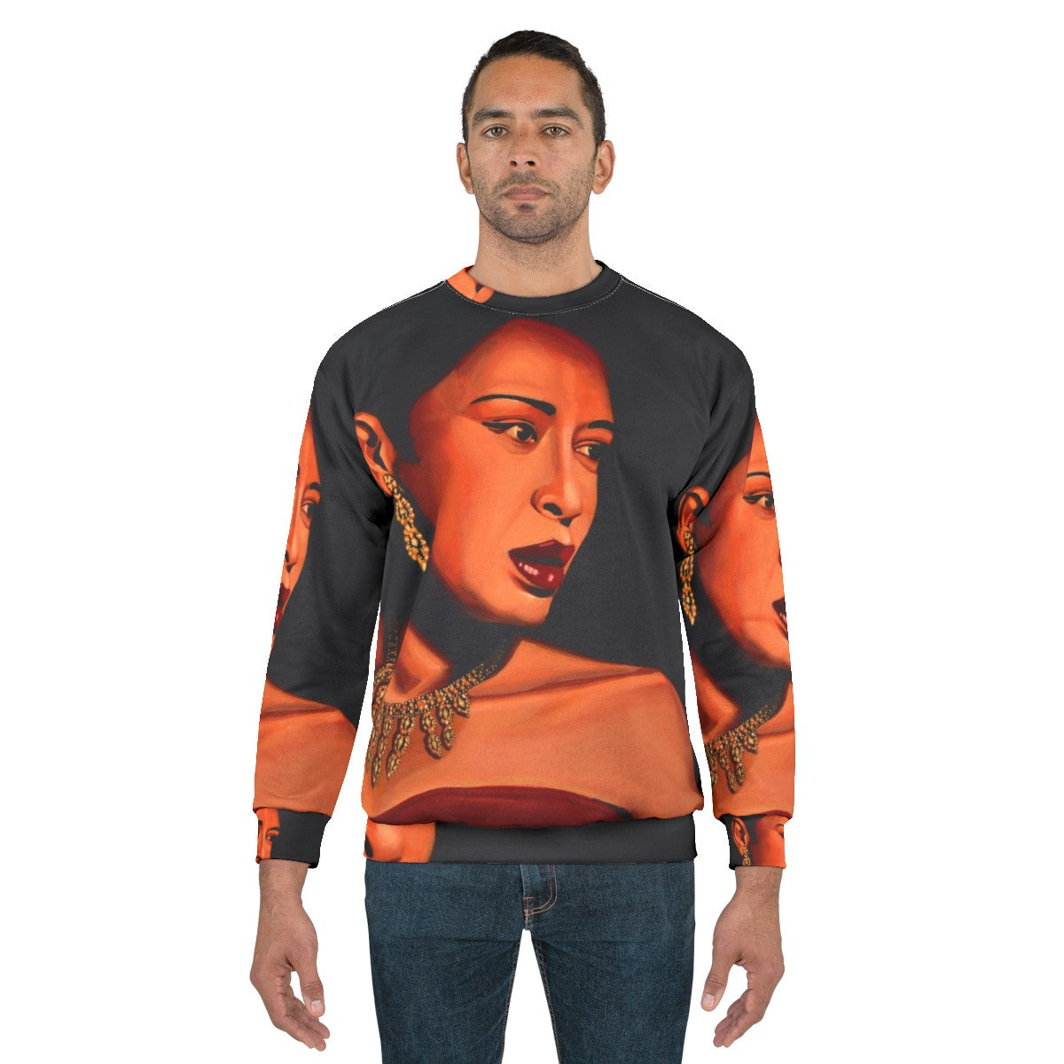 Billie Holiday Portrait Sweatshirt - men