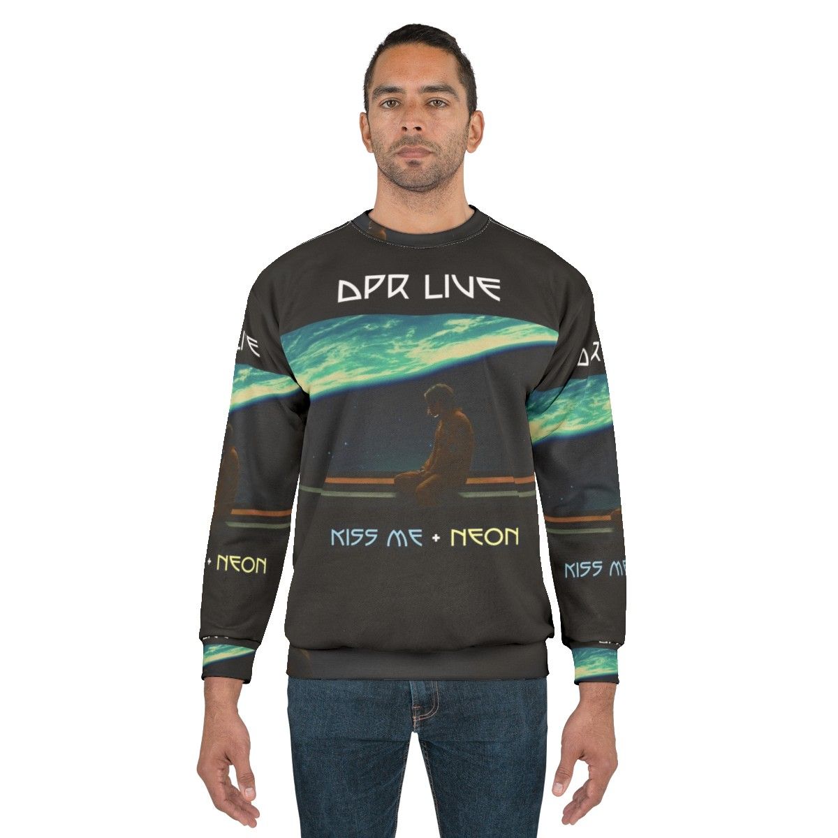 DPR Live Neon Kpop Sweatshirt - men