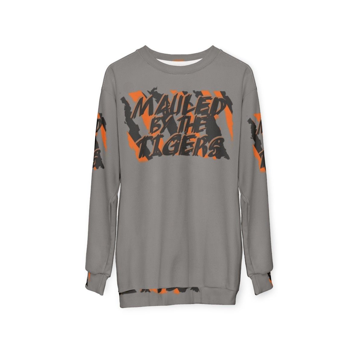 Mauled By The Hull City Tigers Sweatshirt - hanging